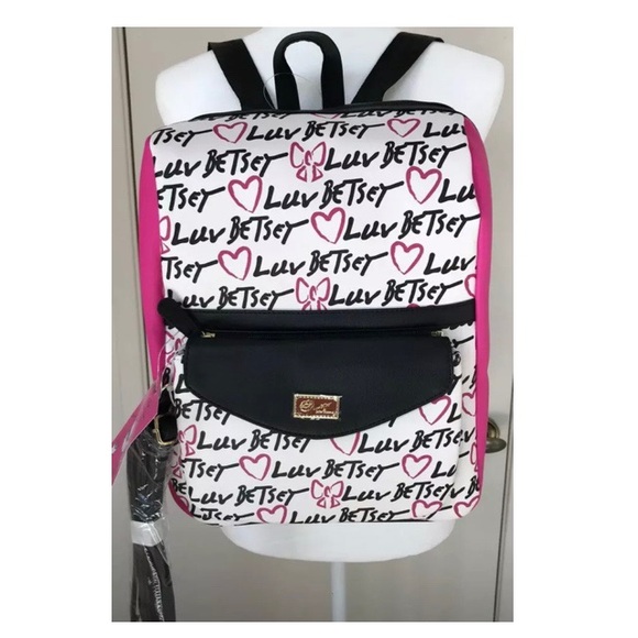NWT Betsey Johnson Luv Lorene Backpack 2in1 - Picture 6 of 9